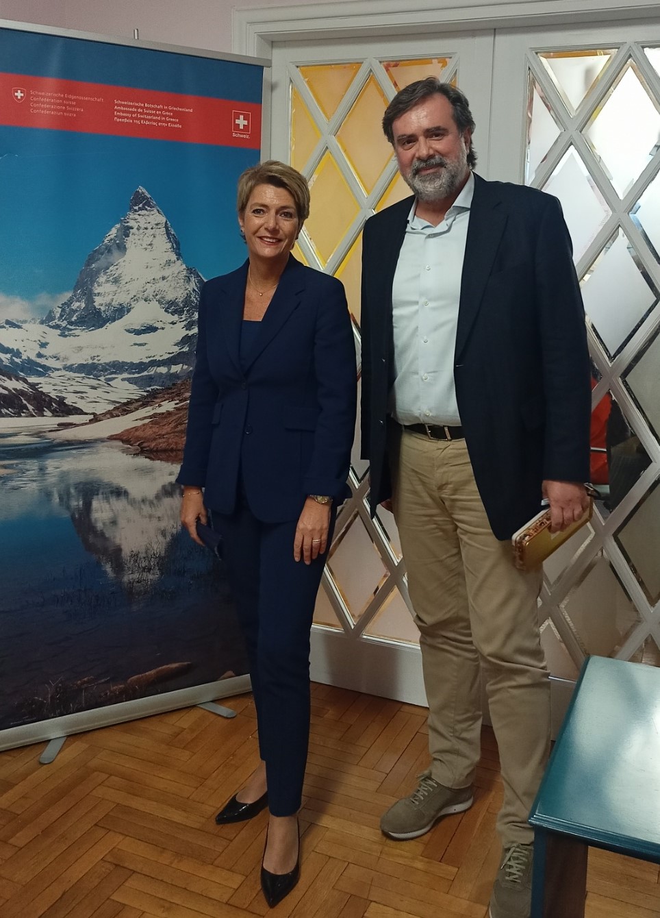 &Eta; &Epsilon;&lambda;&beta;&epsilon;&tau;ί&delta;&alpha; &Upsilon;&pi;&omicron;&upsilon;&rho;&gamma;ό&sigmaf; &delta;&iota;&kappa;&alpha;&iota;&omicron;&sigma;ύ&nu;&eta;&sigmaf; &kappa;&alpha;&iota; &alpha;&sigma;&tau;&upsilon;&nu;&omicron;&mu;ί&alpha;&sigmaf; &kappa;. Keller-Sutter, &epsilon;&pi;&iota;&sigma;&kappa;έ&pi;&tau;&epsilon;&tau;&alpha;&iota; &tau;&omicron;&nu; &Omicron;&Iota;&Kappa;&Omicron;